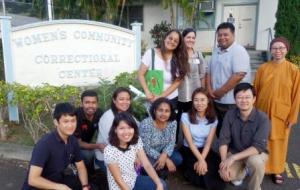 EWC leadership students visit the women's prison on O'ahu